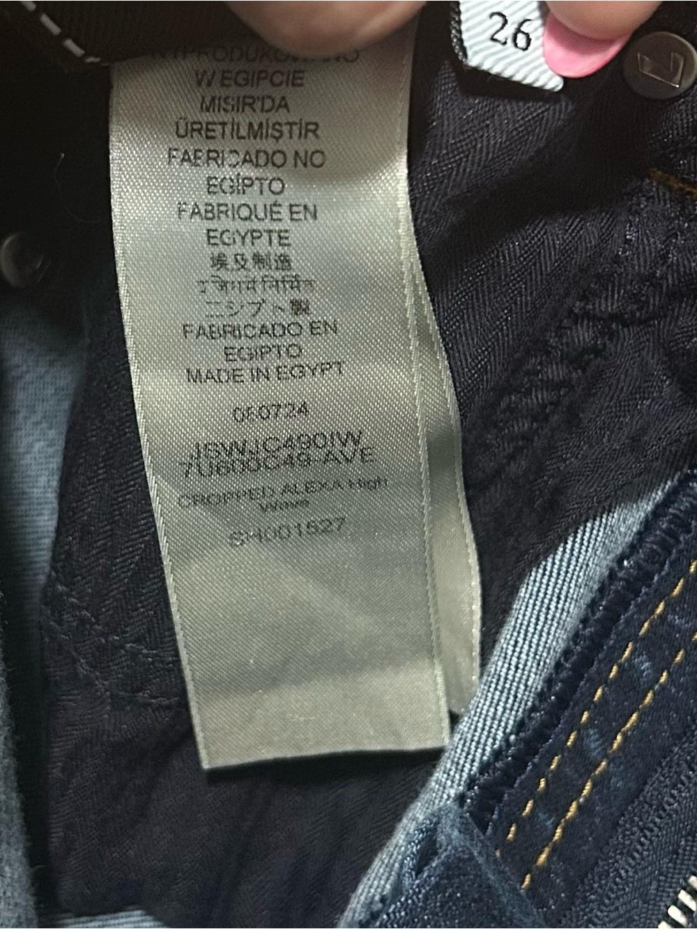 7FAM Cropped Alexa High Wave Women's Jeans - Picture 8 of 8